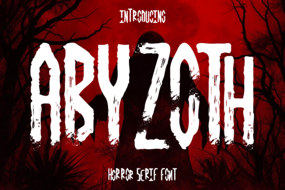 Abyzoth: A Chilling Horror Serif for Dark Branding