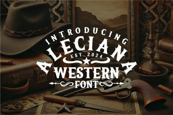 Aleciana Western: A Retro Serif Font Review for Makers