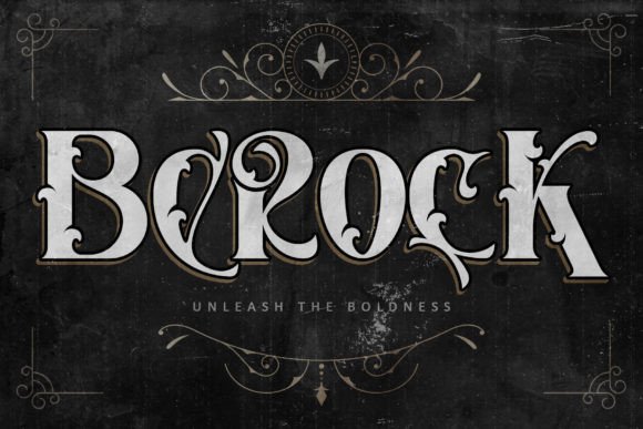 Berock: A Vintage Serif Font for Elegant Editorial Design