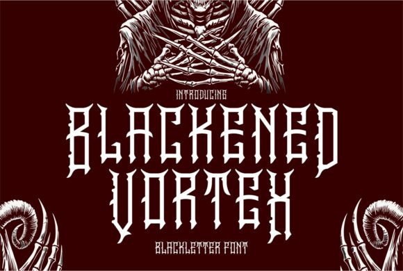 Blackened Vortex: A Blackletter Font Review