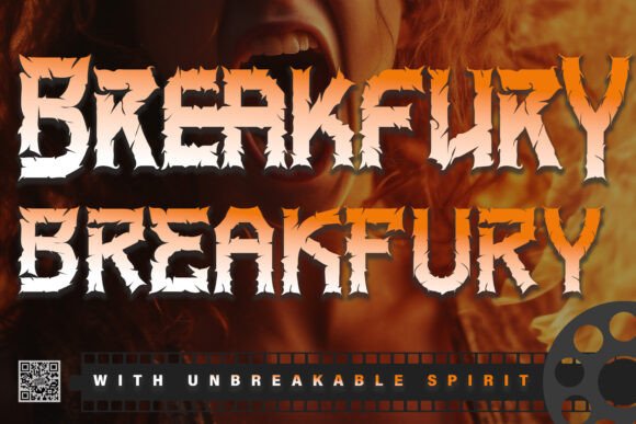 Breakfury: A Bold Blackletter Font for Modern Design