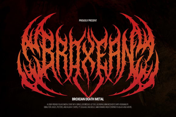 Broxean: A Bold Blackletter Font for Editorial Impact