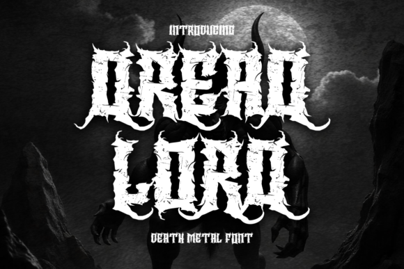 Dread Lord: The Ultimate Death Metal Blackletter Font