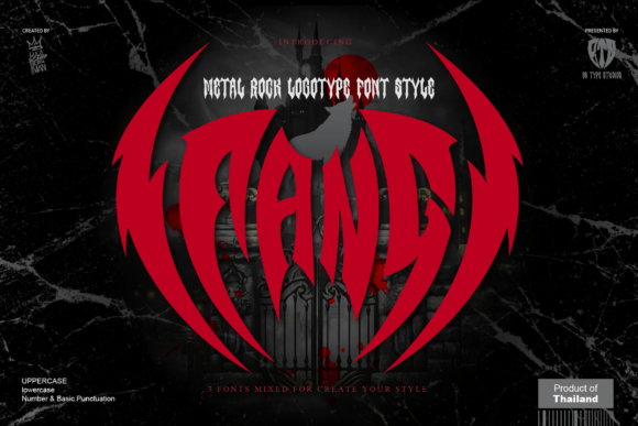 Fang: The Ultimate Heavy Metal Font for Makers