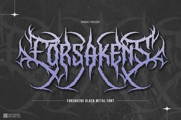 Forsakens: A Dark Blackletter Font Review