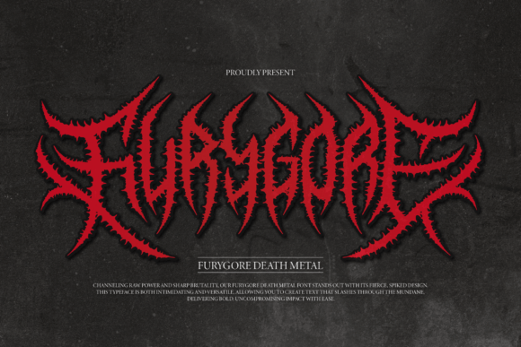 Furygore: The Ultimate Death Metal Blackletter Font