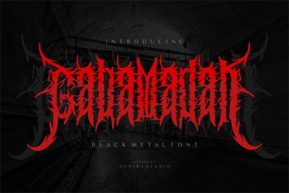 Gabamadah: A Premium Blackletter Font for Branding