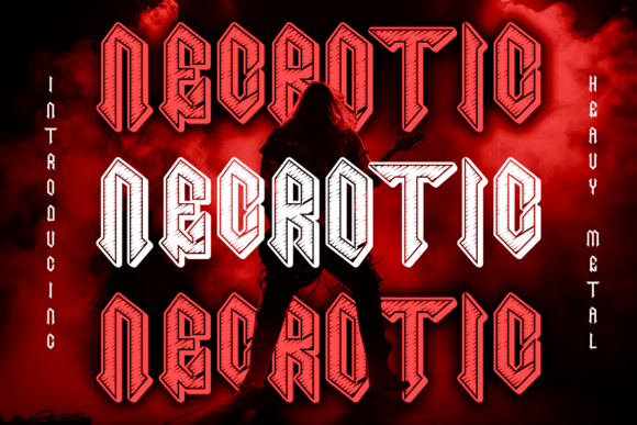 Necrotic: A Heavy Metal Blackletter Font Review