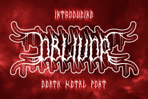 Oblivor: A Gritty Death Metal Font for Makers