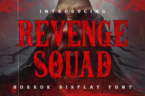 Revenge Squad: A Bold Blackletter Font for Brands