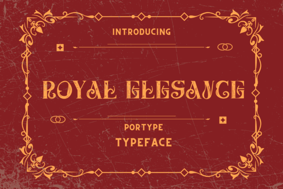 Royal Elegance: A Majestic Blackletter Font for Crafters