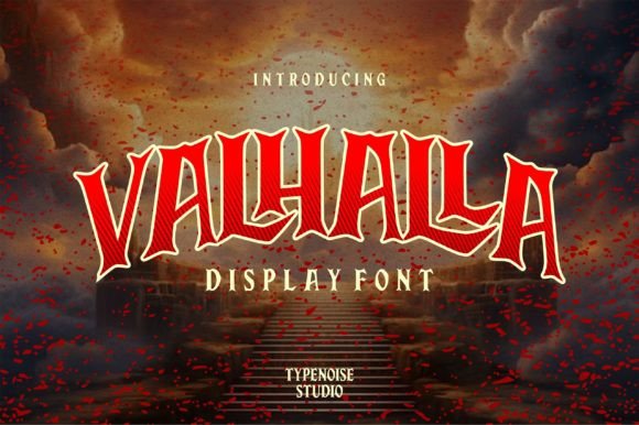 Valhalla: A Bold Blackletter Font for Makers