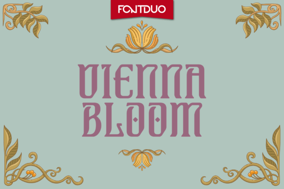 Vienna Bloom: A Modern Blackletter Font for Web Design