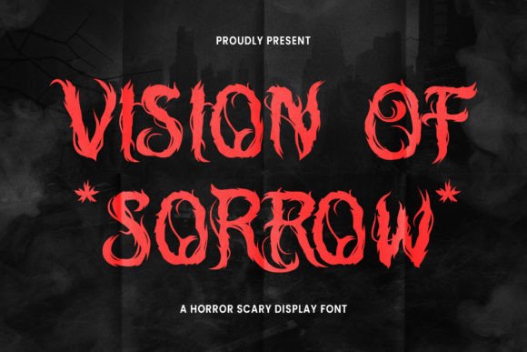 Vision of Sorrow: A Dark Blackletter Font Review